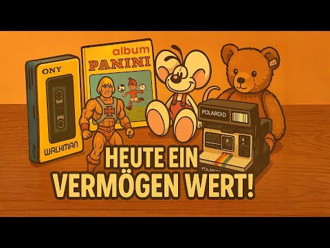 Diese 20 alten Sachen aus den 70ern & 80ern sind heute ein VERMÖGEN wert!