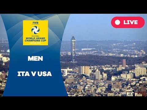 Волейбол ITA v USA — 2017 Men's World Grand Champions Cup