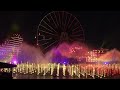 World Of Color Happiness Disney California Adventure 2025 4K