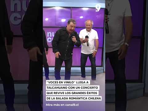 Voces en Vinilo  llega a Talcahuano con un concierto que revive los grandes éxitos de la balada rom