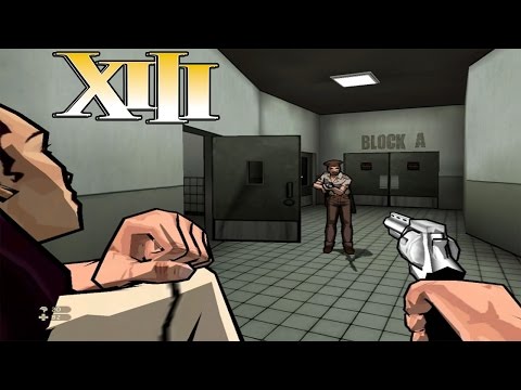 XIII Gameplay Walkthrough Part 4 - Asylum & Canyon [1080p 60FPS]