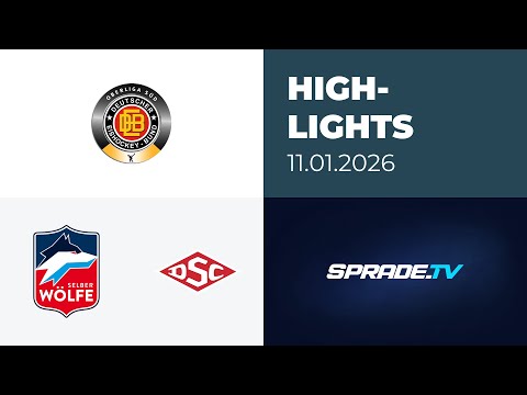 11.01.2026 - Highlights - Selber Wölfe vs. Deggendorfer SC