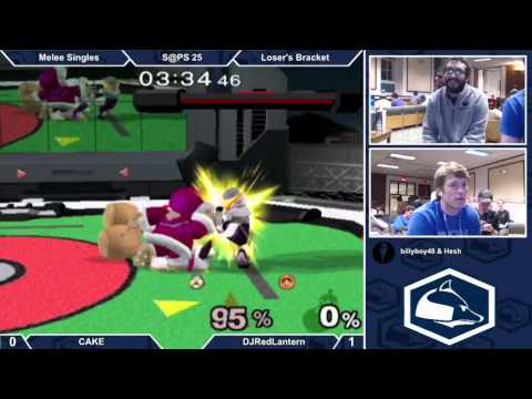 S@PS 25 Melee Singles Losers - DJRedLantern vs CAKE