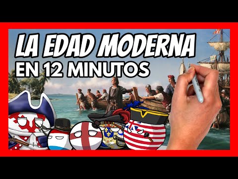 ✅ La EDAD MODERNA en 12 minutos | Resumen fácil y divertido