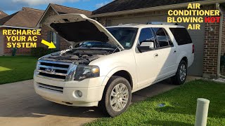 2007 – 2014 Ford Expedition AC System Recharge | The Correct Way