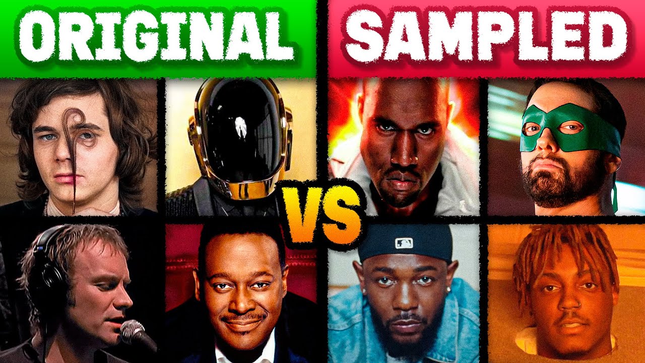 ORIGINAL SAMPLE vs SAMPLED SONGS (RAP EDITION)