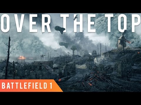 BATTLEFIELD 1 Walkthrough Gameplay 4K Part 2 - Over The Top (no commentary)