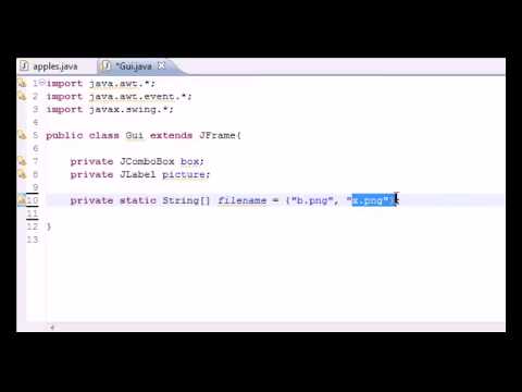 Java Programming Tutorial 66 Jcombobox