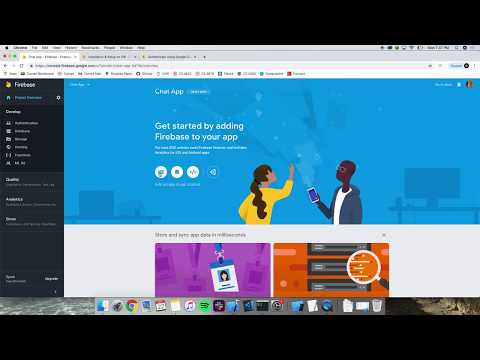 Intro to iOS Development: Lecture 8 - Firebase