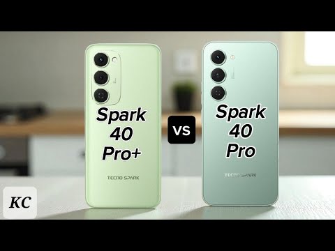 TECNO SPARK 40 PRO+ VS TECNO SPARK 40 PRO 