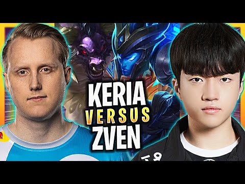 LEARN HOW TO PLAY KALISTA SUPPORT LIKE A PRO! | T1 Keria Plays Kalista Support vs C9 Zven Alistar!