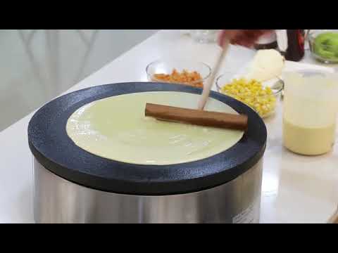 Crepesmaker, Crepesplatte, Crepeseisen mit 900 Watt für Crepesmaker, Crepesplatte, Crepeseisen mit 900 Watt für