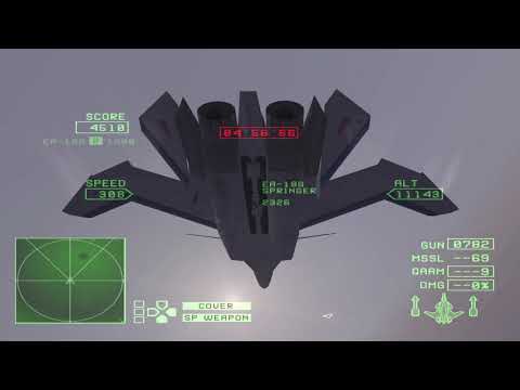 [Ace Combat Zero: The Belkan War] Final Missions - The Valley of Kings / Zero (Ace) Soldier Ending