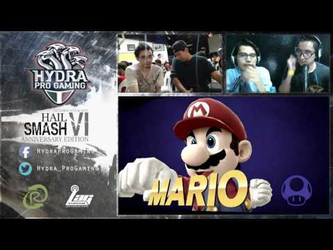 Hail Smash VI - Dragón (Sheik, Cloud) Vs. HY | BryanZ (Mario) Losers Classifier - Smash 4