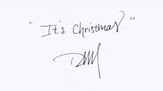 It's Christmas - Daniel Martin Moore (Official Lyrics)