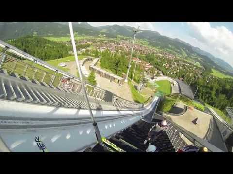 Ski Jumping Oberstdorf: Training Day HS106 - GoPro 2013