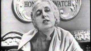 Vijaya Lakshmi Pandit Interview: Indian Diplomat and Politician