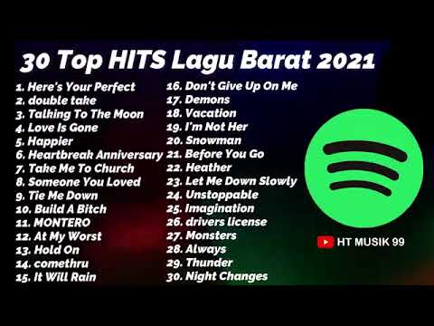 30 TOP HITS LAGU BARAT 2021 | SPOTIFY PLAYLIST NOVEMBER 2021 | LAGU TIKTOK VIRAL