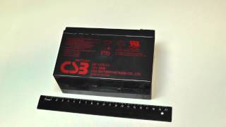 CSB Battery GP1272 12V28W - відео 2