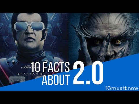 RAJANI 2.0 : 10 AMAZING UNKNOWN FACTS ABOUT INDIAN SUPERSTAR RAJINIKANTH's 2.0