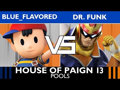 [House of Paign 13] Pools: blue_flavored (Ness) vs. Dr. Funk (Captain Falcon)