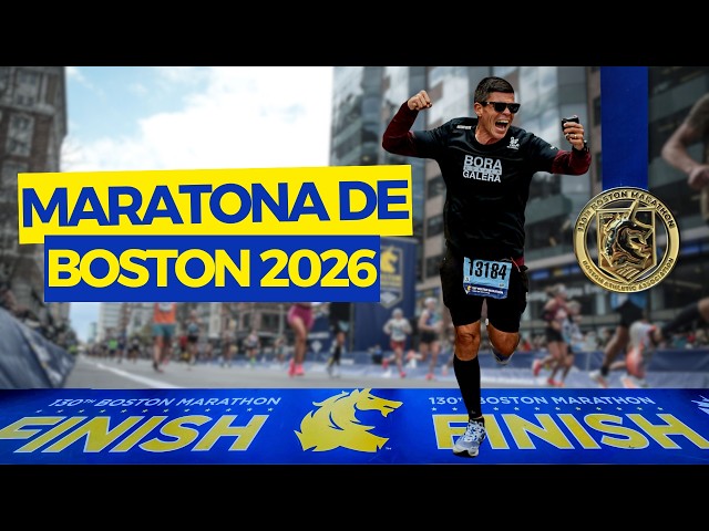 MARATONA DE BOSTON 2026 | BORA CORRER, GALERA