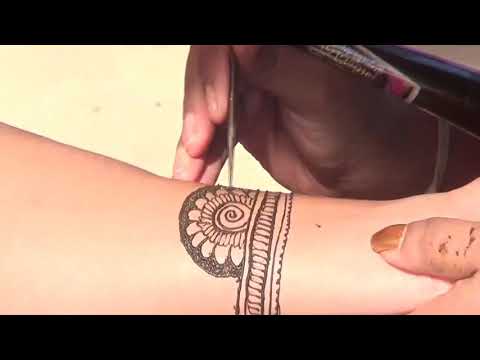 Mahandi Competition during Festa de Diu-2018 by hemal rajput