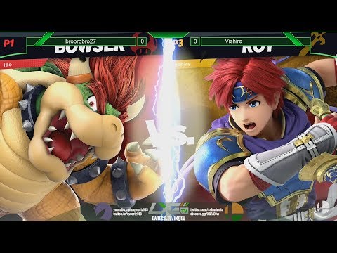 brobrobro27 (Bowser) vs Vishire (Roy) - Smash Ultimate @ LXG 14
