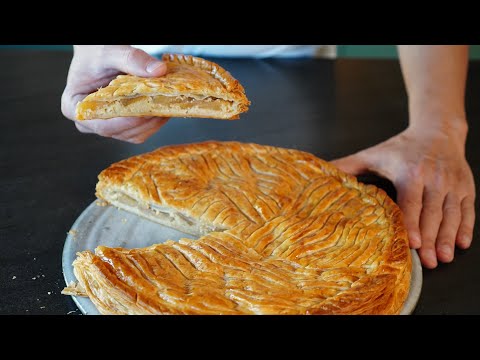 Galette des rois à la pomme et à l'amande