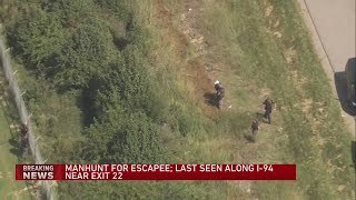 Manhunt underway for shackled man who escaped custody in Northwest Indiana