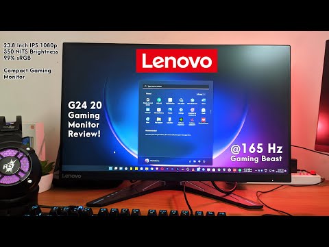 Lenovo G24 20 Monitor Review! 165Hz Madness 🤩🔥