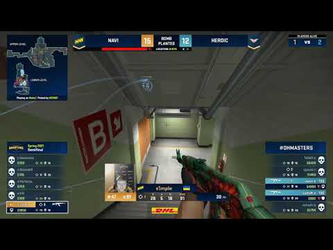 S1mple ACE vs Heroic - CS:GO Highlights
