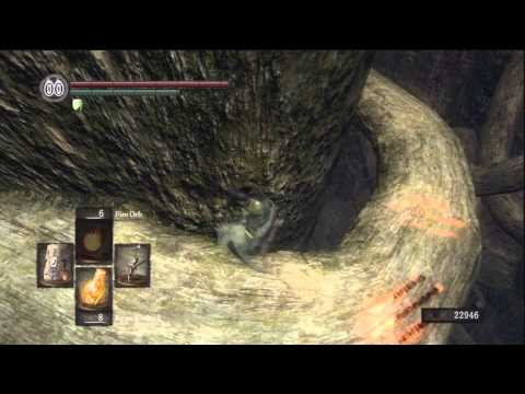 Dark Souls Ep. 43 - Cat Mini-Boss, The Great Hollow, Ash Lake, Black Hydra! - HD 720P