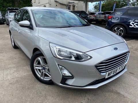 2018 68 Ford Focus 1.0 EcoBoost 125 Zetec 5dr Automatic with SatNav and Parking sensors