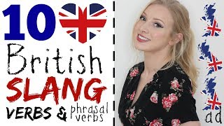 10 BRITISH SLANG VERBS & PHRASAL VERBS | Lingoda Language Marathon (€567 refund!!!) #Spon