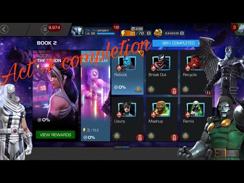 Act 7 Chapter 1 LIVE Completion! - Marvel Contest of Champions