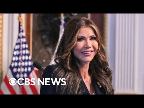 Watch Live: Homeland Security Secretary Kristi Noem addresses staff | CBS News