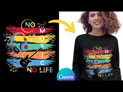 Create High Impact T Shirt Designs Using Leonardo AI Canva Full Tutorial