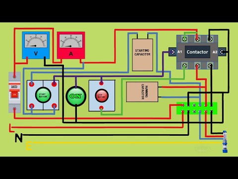 star delta power wiring connection 3 phase motor diagram