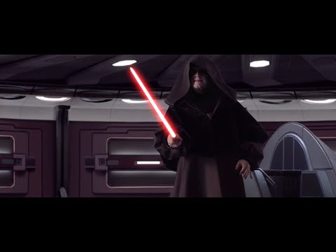 Star Wars - Yoda Vs. Darth Sidious (Die Rache Der Sith)