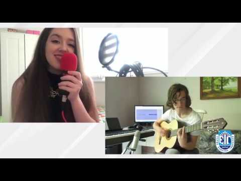 Мария Лилова,10. ж и Никита Алферов, 10. и