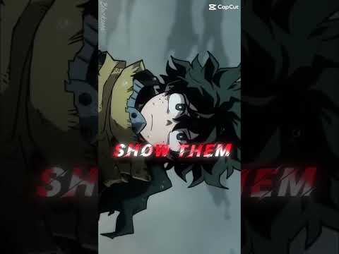 Deku being a BADASS 🥶🥶🥶