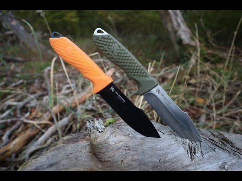 Odenwolf Wolfgangs Messer Hunter Jagd-  und Outdoormesser - Schneidtest ,  Feuer machen Giveaway