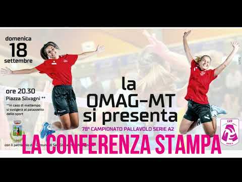 18-9-2022 la OMAG-MT Consolini Volley si presenta alla Città.