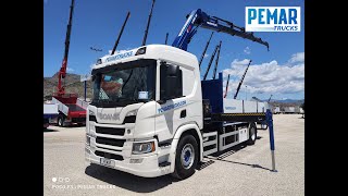 Scania P 370 4X2 GRUA CAJA FIJA flatbed truck for sale - Image 4 | Autoline AU Scania P 370 4X2 GRUA CAJA FIJA flatbed truck | Image 4 - Autoline