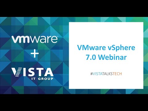 Webinar | VMware vSphere 7.0 - What's New