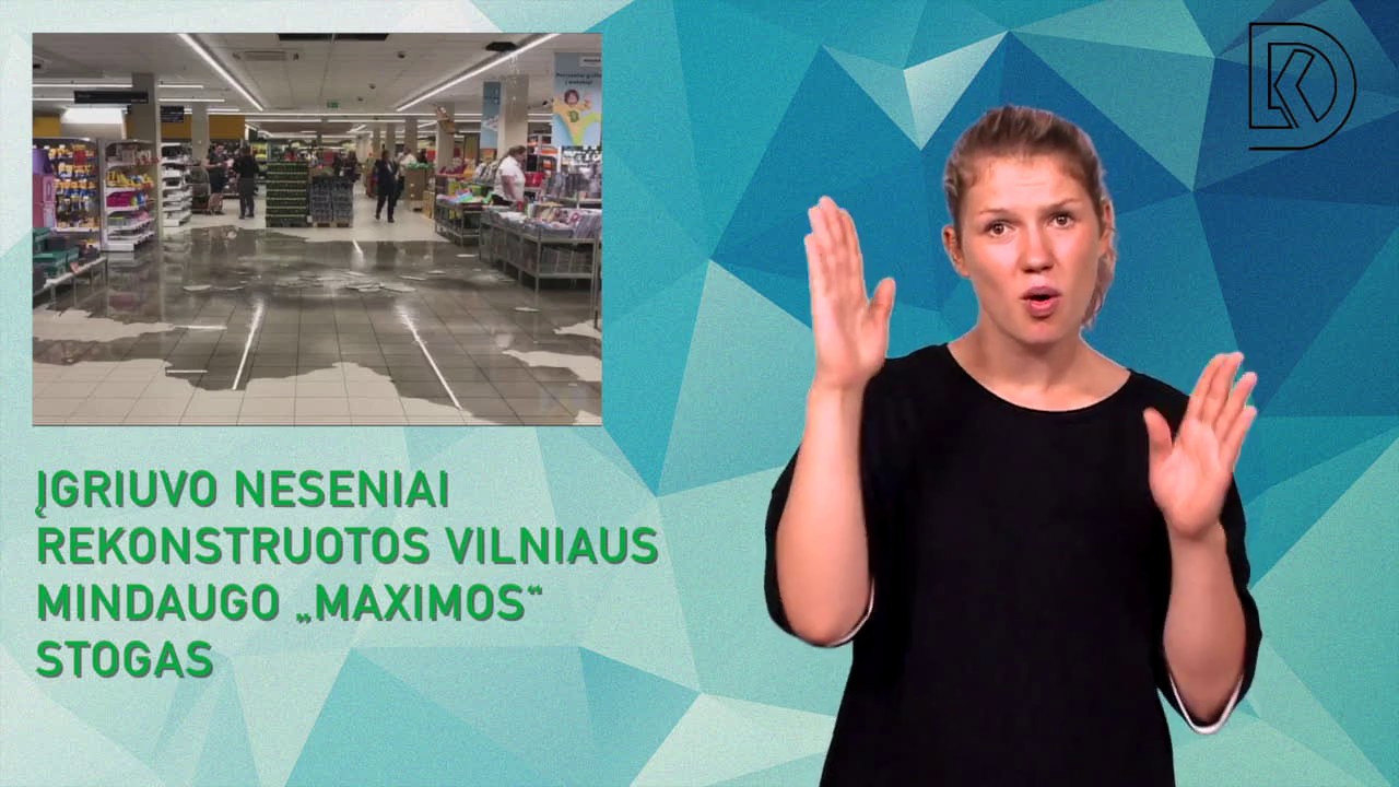 Įgriuvo neseniai rekonstruotos Vilniaus Mindaugo „Maximos“ stogas