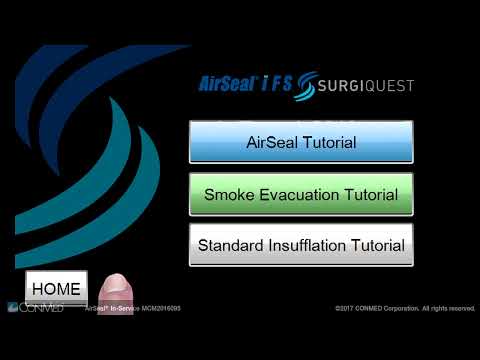 AirSeal In Service  Module 2   iFS On Screen Tutorials