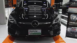 เคลือบแก้วเซรามิค9Hเต็มระบบMercedes-Benz cla250 cleanlycarautoservice