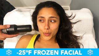 We Tried A -25°F Frozen Facial